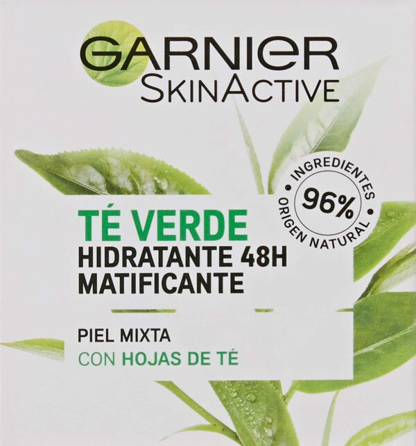 Garnier Skin Active Garnier - Crema Hidratante 48H Hydra-Adapt para pieles mixtas a grasas - Image 2