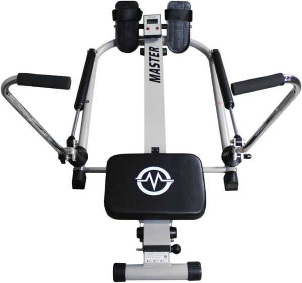Master Adultos Remo V de 100 de Cuerpo Entero Entrenamiento Dispositivo, Gris/Negro, One Size - Image 3