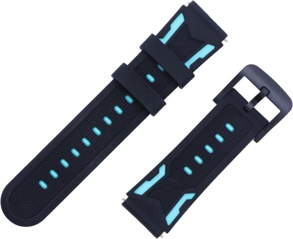 Woedpez Correa de reloj de silicona suave y cómoda para teléfono móvil, 16 mm de ancho para niños, correa de reloj de teléfono móvil cómoda - Image 4