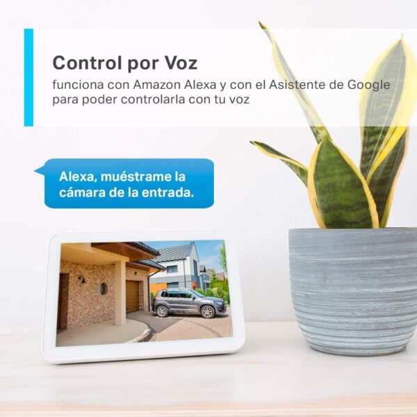 TP-Link TAPO C310 - Camara Vigilancia WiFi Exterior Interior,Resolución 3MP, IP66 con Visión Nocturna, Detección de Movimiento y Alarma Instantánea, Control con App IOS, Android, Compatible con Alexa - Image 7