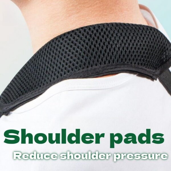 Cabestrillo Brazo,Cabestrillo Brazo Derecho Izquierdo,Hombro Arnés para Muñeca Rota,Cabestrillo Hombro para Mujeres y Hombres,Soportes de Brazos Hombro Inmovilizador Ajustable,Cómodo Soporte Hombro - Image 4