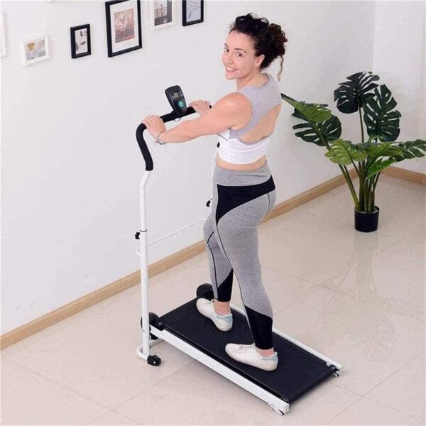 Cinta De Correr Plegable para El Hogar Equipo De Gimnasia para Interiores Pérdida De Peso Máquina De Caminar Paso A Paso Cinta De Correr Doméstica Ejercicio De Cardio Cardiovascular - Image 4