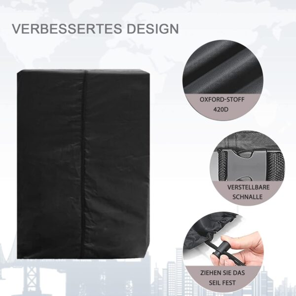 KEKAFU Funda Impermeable para Cinta de Correr Plegable, Cubierta de Cinta de Correr Plegable 420D Lona de Tela Oxford a Prueba de Viento, A Prueba de Lluvia - Image 2