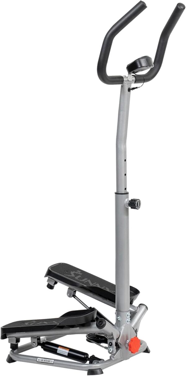 Sunny Health & Fitness Steppers para Hacer Ejercicio en casa, escalón de Escalera de bajo Impacto para Entrenamiento de Cuerpo Completo, Stepper Opcional con Bandas de Resistencia o Manillar - Image 2