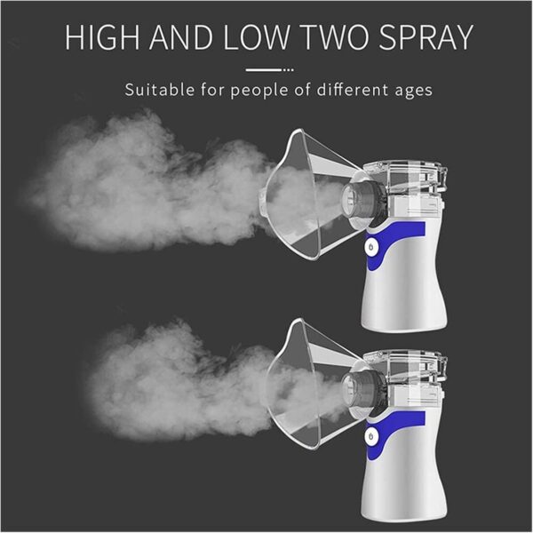 Handheld Mini Inhaler Portátil USB de Malla Recargable Vaporizador de Niebla de Niebla Inhalador Humidificador para niños Adultos Viajes y Uso Diario - Image 7