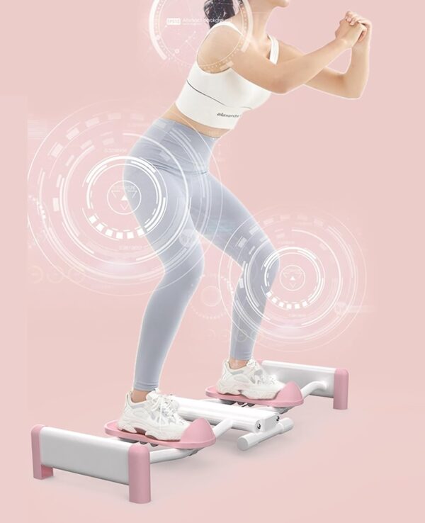 Ejercitador de piernas 2 en 1, máquina de Ejercicios de esquí Plegable con reposabrazos, máquina de Entrenamiento con simulador de esquí en Interiores, Entrenador de músculos del Suelo pélvico - Image 2