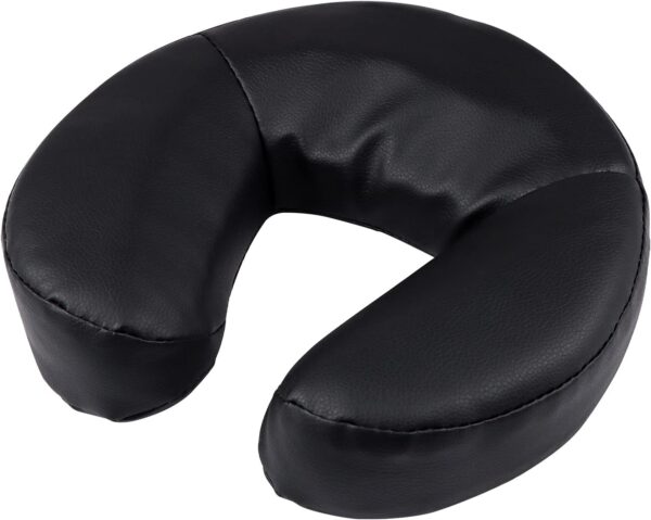 Kalolary Negro Master Massage Cojín de Cara hacia Abajo, cojín para la Cara, cojín para el reposacabezas, cojín de Mesa de Masaje
