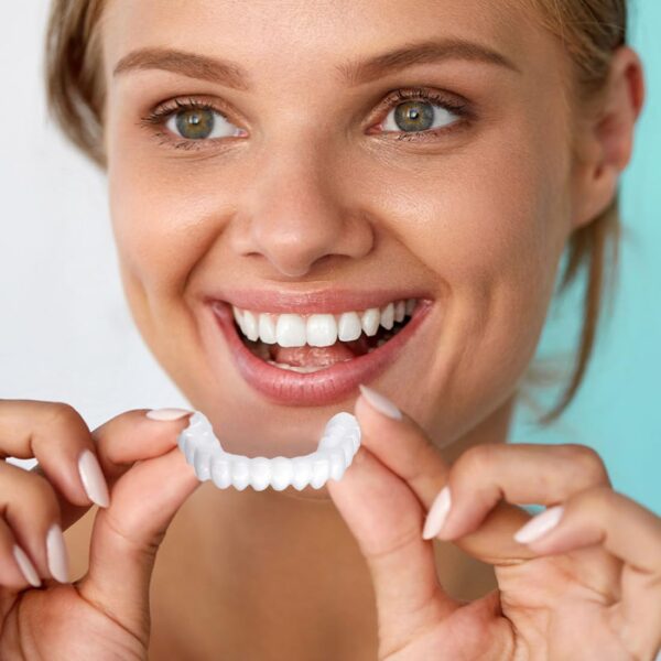 Tadipri 1 Pare Carillas Dentales Dientes Postizos Temporales De Superior E Inferior Dientes Fundas Dentales Para Cubrir Dientes Picados Con Pinzas - Image 6