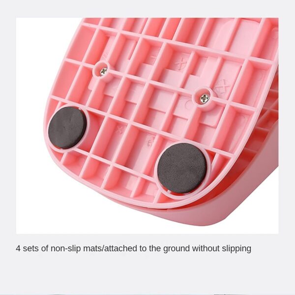 wiedao Mini Steppers para Ejercicio, Stepper de Ejercicio con cordón, Mini máquina de Entrenamiento para el hogar Simple, máquinas Step Fitness para Lograr un Entrenamiento de Cuerpo Completo - Image 7