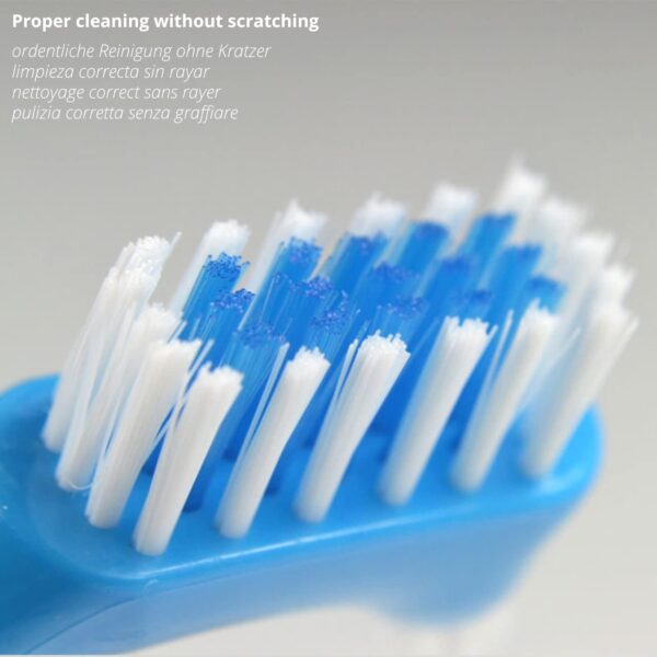 3 uds. Cepillo Limpiador para Ortodoncia | doble Cara y punta de Precisión | Limpieza Dentadura Postiza, Retenedor, Prótesis dental, Férula, Alineador - Image 4