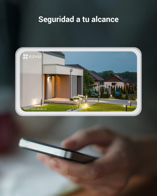 EZVIZ Camara Vigilancia WiFi Exterior,1080P Cámara Exterior de Seguridad IP67 con 30m Visión Nocturna, Detección de Movimiento y Alarma Instantánea, H.265, Compatible con Alexa, Modelo C3TN - Image 8