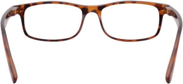 TBOC Gafas de Lectura Presbicia Vista Cansada - (Pack 4 Unidades) Graduadas +2.00 Dioptrías Montura de Pasta Azul Marrón Negra Carey Diseño Moda Hombre Mujer Unisex Lentes de Aumento Leer Ver Cerca - Image 7