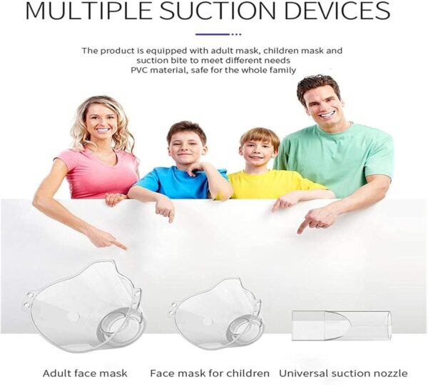 Handheld Mini Inhaler Portátil USB de Malla Recargable Vaporizador de Niebla de Niebla Inhalador Humidificador para niños Adultos Viajes y Uso Diario - Image 4