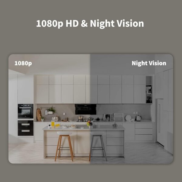Aqara Cámara Hub Interior G2H Pro, 1080p HD de Cámara de HomeKit, Visión Nocturna, Audio Bidireccional, Zigbee Hub, Cámara Enchufable Compatible con Alexa, HomeKit, Google Assistant e IFTTT - Image 4