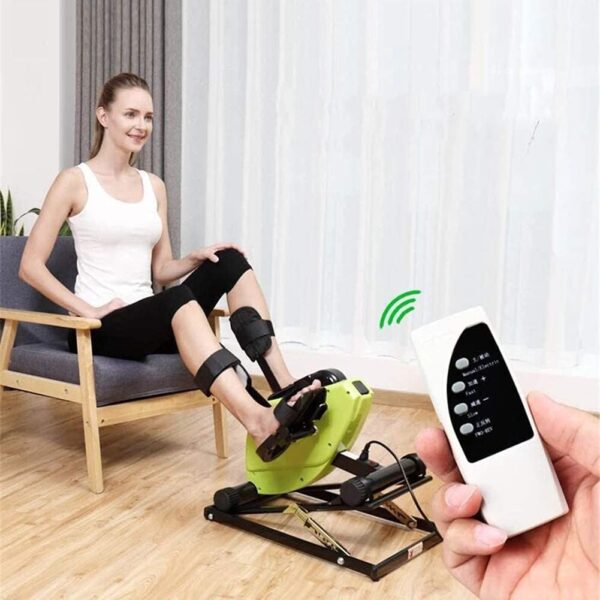 LUNEZY Ejercitador de Pedal eléctrico médico, para Ejercicios de recuperación de piernas, Brazos y Rodillas, Bicicleta de Ejercicio y ejercitador de Pedales para discapacitados y Ancianos - Image 2