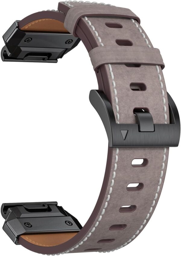 MEAKTSMI Correa flexible de piel sintética para relojes inteligentes 3/5/6X/7X