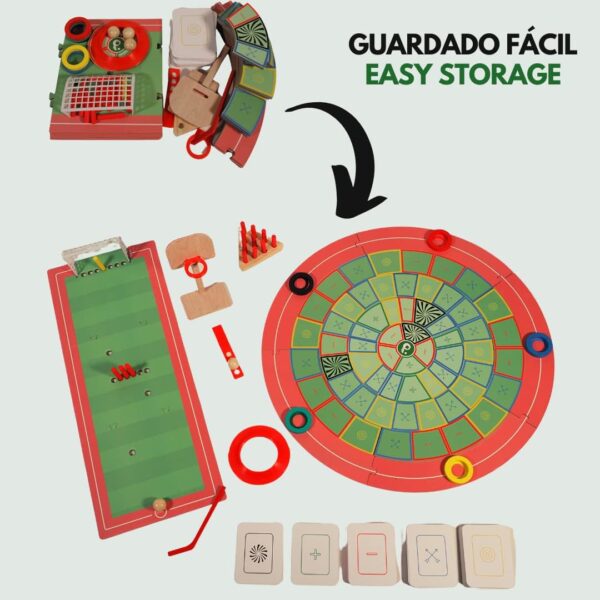 OLYMPLAKKS | Juego de Mesa Multideporte | De 7 a 99 Años | 2 a 5 Jugadores | para Niños y Adultos | Juego de Habilidad | Juego de Estrategia | para Toda la Familia - Image 7
