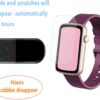 Frgnie Protector de pantalla compatible con reloj inteligente SHANG WING L2 (6 unidades) HD flexible TPU protector de pantalla para reloj de fitness Lynn2 - Image 4
