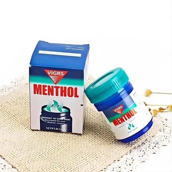VIGRS MENTOL - Bálsamo muscular con efecto frío - Para deportistas, después del ejercicio o para masajes en el pecho o las sienes. En masaje, para relajarse - Image 7