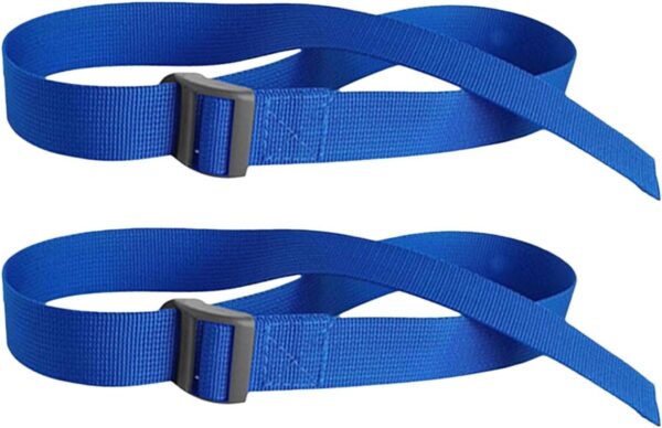 Correas para pedales elípticos,Correas para pies para máquinas de remo - 2 correas para los pies de fijación del pedal de la máquina de remo | Correas elípticas para pies para correas de pedales de má - Image 7