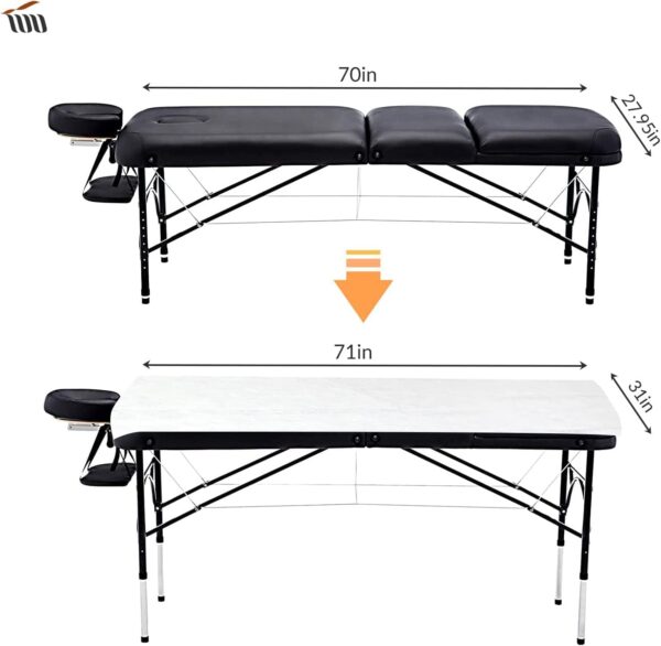 20PCS Sábanas Desechables, Engrosados, Tvvcalk Sábanas de TNT Desechables, Sabanas Masaje Desechables Para Camilla de Masaje, Belleza, Tatuaje, SPA, 80 * 180cm… - Image 7