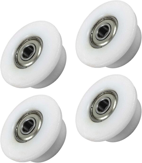 Baoblaze 4 rodillos de repuesto para máquina de remo para entrenamiento de fuerza