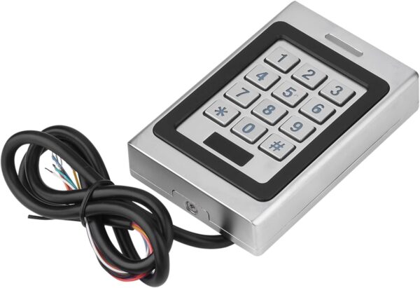 Controlador Acceso, Teclado Puerta A Prueba Agua Teclado Entrada Sin Llave Sistema De Control De Acceso De Seguridad Teclado Inteligente De Apertura De Puerta Con Alarma De Desmontaje - Image 9