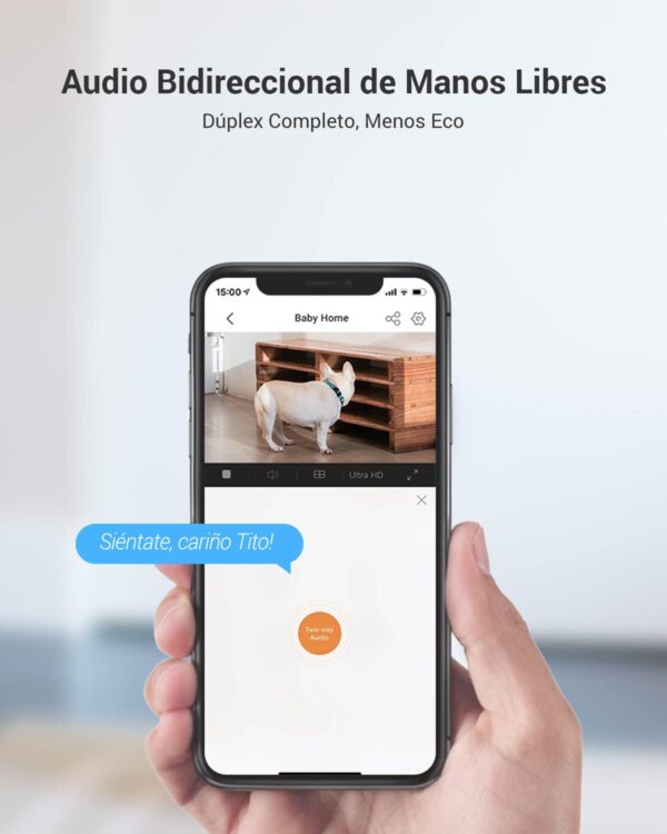 EZVIZ C6N (2-Pack) Cámaras Vigilancia WiFi Interior 360º, 1080P Camara Vigilancia Bebé/Mascotas, Visión Nocturna, Audio Bidireccional, Detección de Movimiento, Control Remoto, Compatible con Alexa - Image 6
