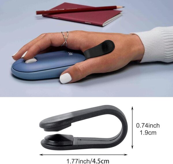 AYNKH Clip de acupresión, 4 piezas de silicona portátil para aliviar el estrés de la migraña, clip de punto de presión, herramienta de relajación de masaje - Image 2