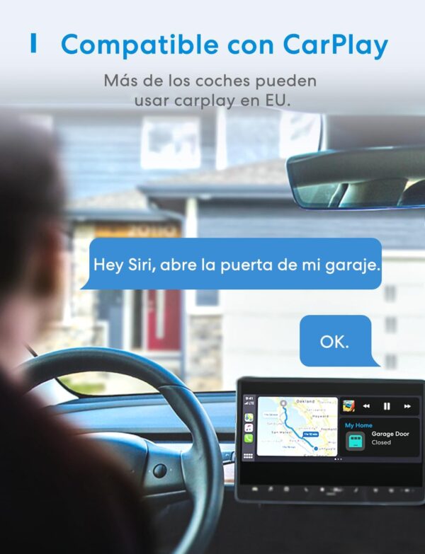 Meross Abridor de Puertas de Garaje Inteligente, Control Remoto y de Voz, Función de Cronómetro, Compatible con Apple HomeKit, Alexa, Google Asistente y SmartThings - Image 4