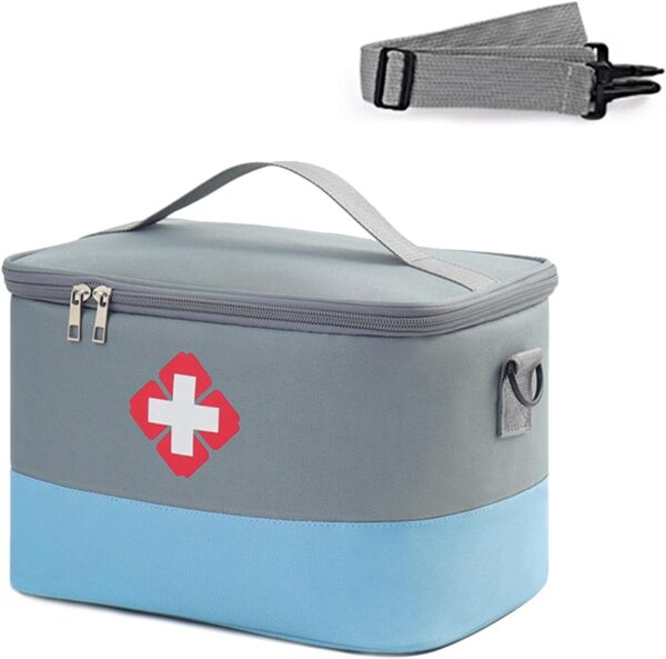 Ceeyoll Botiquin De Primeros Auxilios, Bolsa MéDica Vacio, Botiquin Viaje, Bolsa De Primeros Auxilios, Bolsas De Primeros Auxilios Impermeables, para La Escuela, Viajes, Camping Y Senderismo