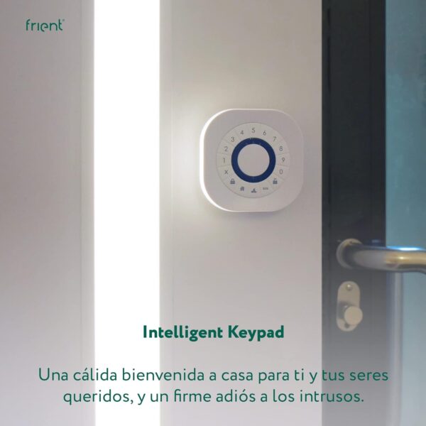 frient Intelligent Keypad | Teclado Inteligente | Control de Acceso Seguro | Entrada sin Llaves | Zigbee | Funciona con Homey - Image 4