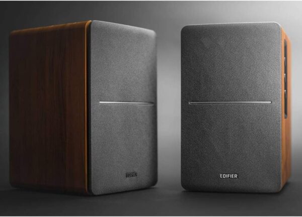 Edifier R1280DB Altavoces de Estante con Bluetooth - Entrada óptica - Monitores de Estudio Inalámbricos - Altavoz de Campo Cercano de 4 pulgadas - 42w RMS - Grano de madera - Image 2