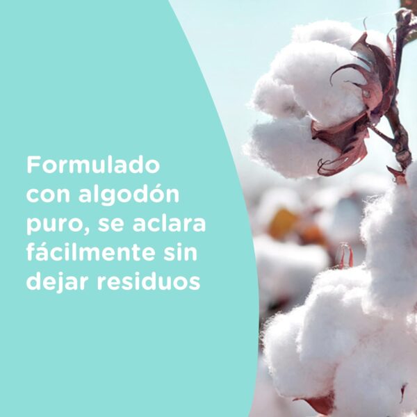 Johnson's Baby CottonTouch Face & Body Lotion, crema hidratante corporal y facial con algodón, crema para bebés recién nacidos, dermatológicamente probada, 1 x 500 ml - Image 2