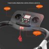 Cinta De Correr Eléctrica Plegable -Cinta De Correr Plegable Y Máquina De Pasos,Correr Máquina De Ejercicios para Uso En El Hogar Y Gimnasio Cardio Fitness,W/Manijas Extralargas para Seguridad - Image 4