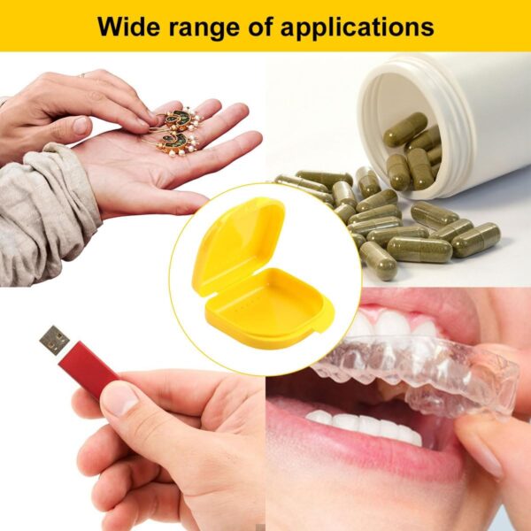 Cajas para Férula Dental,Cajas de Ortodoncia,Caja Ferula Dental,Caja Dentadura,Caja ortodoncia,Caja de Retenedor,caja de dentadura de ortodoncia,Caja de baño para dentadura postiza,5 piezas - Image 6