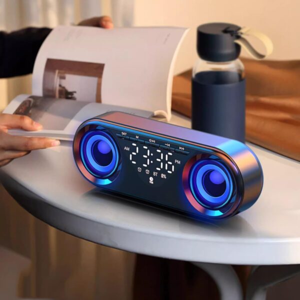 ZHCHAO Altavoz inalámbrico Inteligente, subwoofer con Altavoz, Despertador electrónico, Mini Altavoz - Image 2
