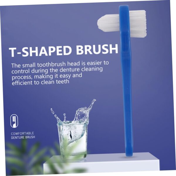 Healeved 9 Piezas cepillo de toothbrush escova dentes accesorio para el cuidado de los cepillo de frenos cepillo de limpieza kit de limpieza de dentaduras postizas duro - Image 5
