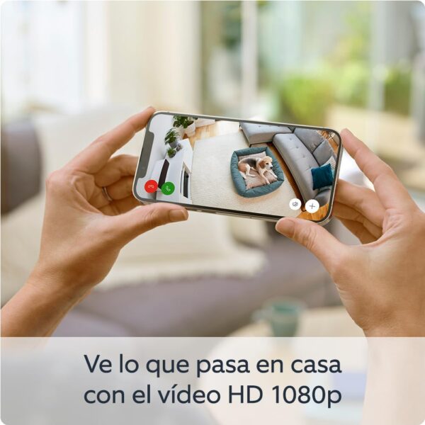 Ring Cámara interior (Indoor Camera 2.ª gen.) | Cámara de vigilancia wifi con enchufe para mascotas | Vídeo 1080p HD, comunicación bidireccional, cubierta de privacidad | 30 días gratis de Ring Home - Image 4