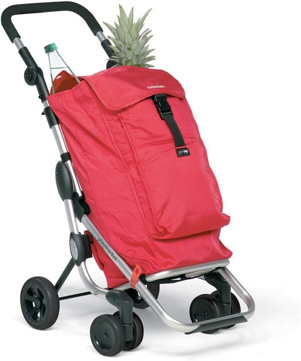 Foppapedretti Go Up Black 211 9702000100-Carrito de la Compra, Color Nogal, Compuesto, 63x41x27 cm - Image 4