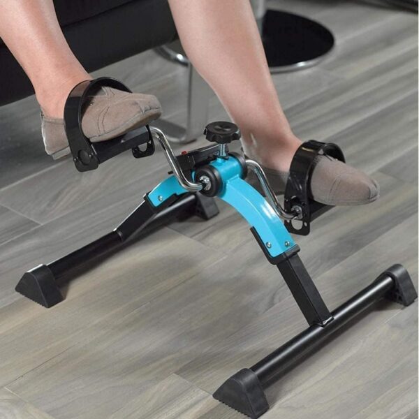 NMDCDH Entrenador de Pedales Plegable Bicicleta de Ejercicio Equipo de Fitness, Dispositivo de Entrenamiento de Entrenador de Brazos y piernas, Mini Bicicleta ejercitador Bicicleta Pedal - Image 7