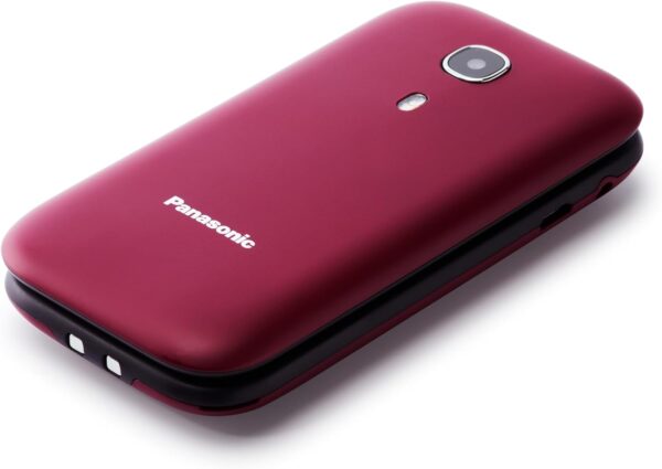 Panasonic KX-TU400EXR - Teléfono Móvil Para Personas Mayores (Botón SOS, Pantalla color TFT 2.4", 450HRS en Reposo, 4HRS de Conversación, Linterna, Cámara, Bluetooth), color Burdeos - Image 18