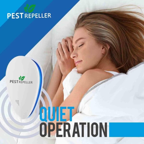 Repelente Ultrasónico de Plagas,2024 Nuevo Electrónico Repelente Mosquitos Insectos para Interiores Anti Cucarachas, Moscas,Mosquitos,Ratones,Arañas,100% Inofensivo para Mascotas y Humanos - Image 3