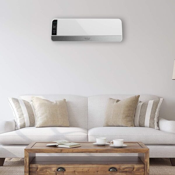 Cecotec Calefactor Eléctrico Bajo Consumo Cerámico Ready Warm 5250 Swing Box Ceramic. 2000 W, Pantalla LED, Oscilación, IPX2, Temporizador, 3 Modos, Mando a distancia - Image 3