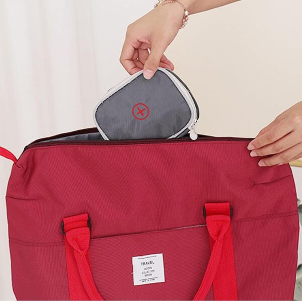 QEQSHQO Botiquin Viaje Botiquin de Primeros Auxilios Vacía Bolsa Botiquín Impermeable Bolsa de Medicamentosauxilios Viaje Bolsa Botiquin Vacia Portátil para Viajar Acampar y Senderismo - Image 5