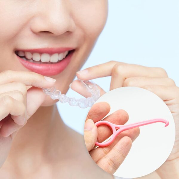 6 Piezas Extracción Del Alineador, Removedor De Alineador Herramientas, Herramienta De Extracción De Alineador Plástico, Removedor De Alineadores, Para El Cuidado Bucal Dental - Image 7