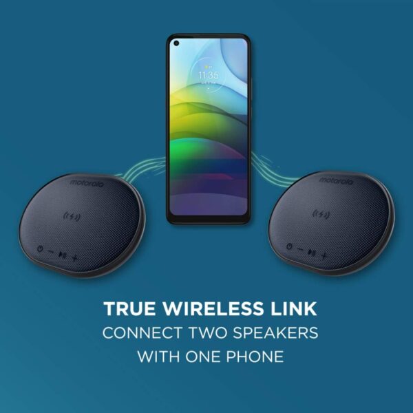 Motorola Lifestyle Sonic Sub 500 - Altavoz Bluetooth con Carga Inalámbrica - 5W, 15 Horas de Reproducción, IPX7 Resistente al Agua - Alexa y Google Assistant - Negro - Image 6
