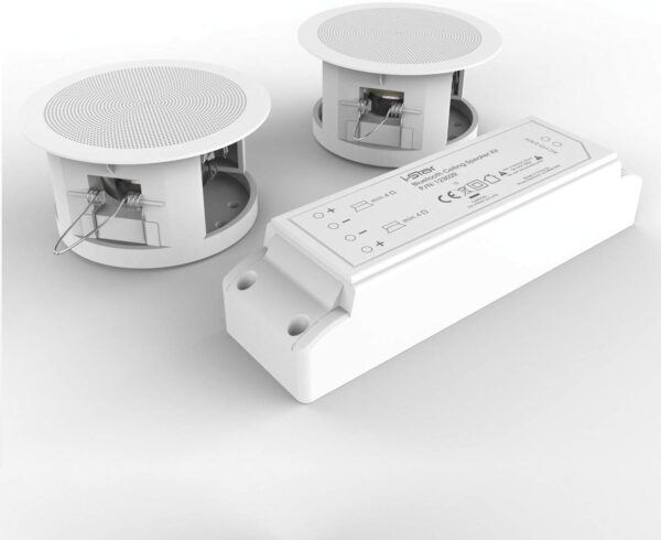 I-STAR Altavoces Bluetooth Empotrable de Techo Bluetooth Kit Completo con Módulo Bluetooth