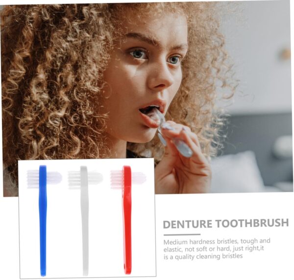 Healeved 9 Piezas cepillo de toothbrush escova dentes accesorio para el cuidado de los cepillo de frenos cepillo de limpieza kit de limpieza de dentaduras postizas duro - Image 7