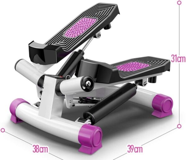 Stepper Free-Installation Silent Hydraulic Step Fitness Máquinas de Ejercicios Equipo Portátil de Escalera Giratoria con Cómodos Pedales - Image 3